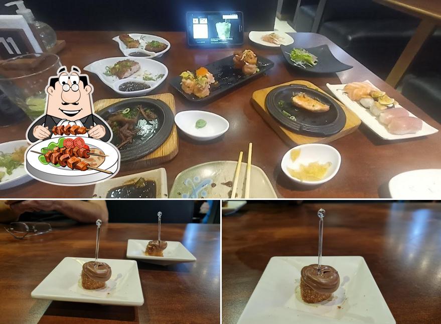 Mousse de chocolate em China Cook & Kampai Sushi