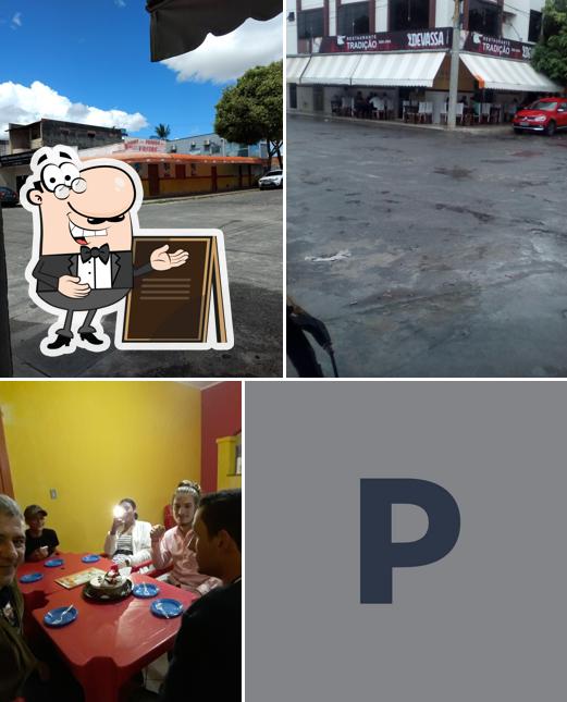 O exterior do Point do Frango com Fritas