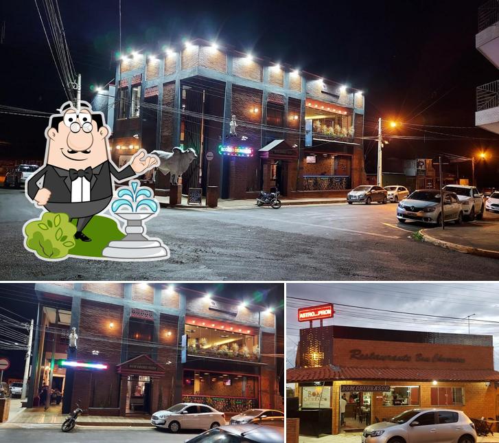 Veja imagens do exterior do BOM CHURRASCO CHURRASCARIA
