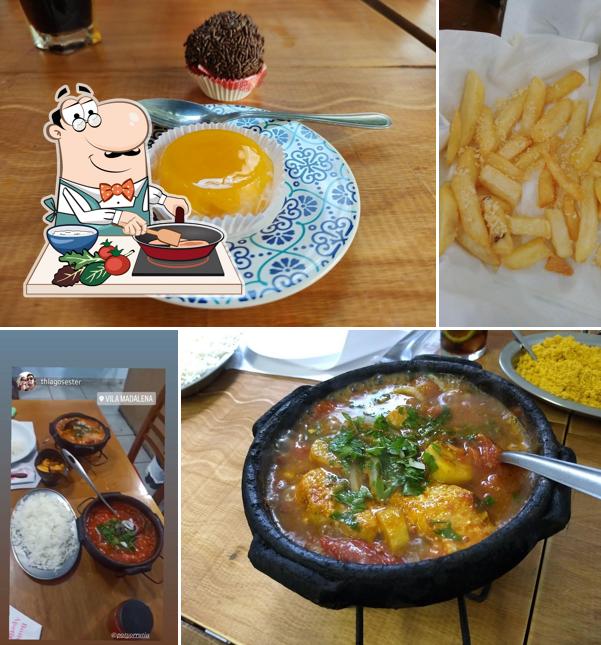 Curry de frango em A Moqueca 564 Capixaba