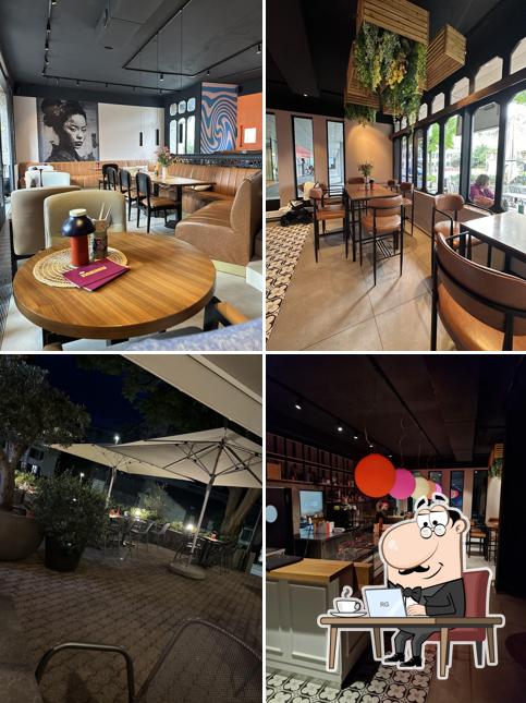 Gli interni di chops. l sushi & more