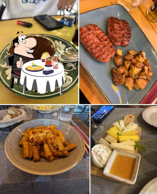 Piatto di formaggi al Ristorante Magno Roma