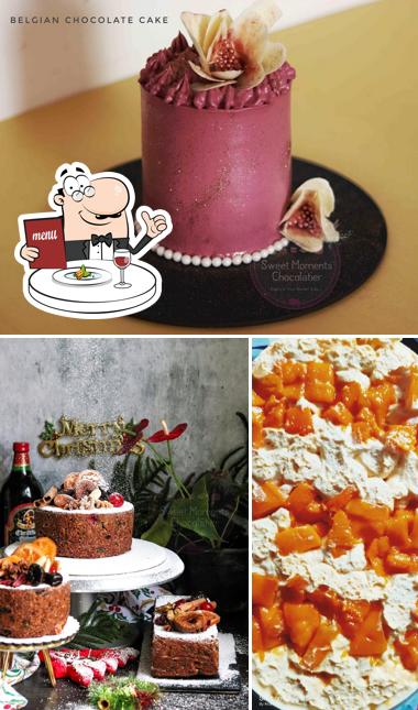 The picture of food and beverage at Sweet Moments Chocolatier (Home Bakery)