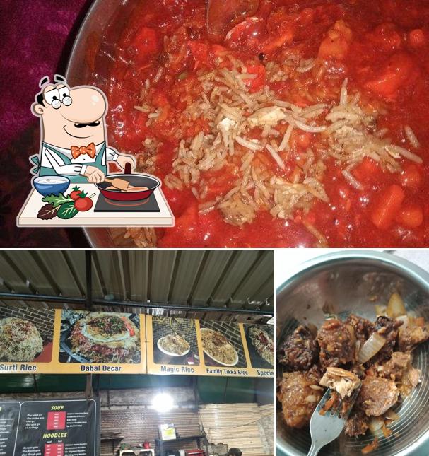 Chicken curry at Aashish Chinese King