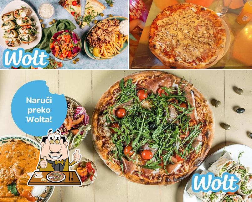 Scegli tra le molte varianti di pizza