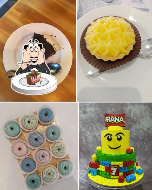 Chocolate cake at Cafe Gluttony