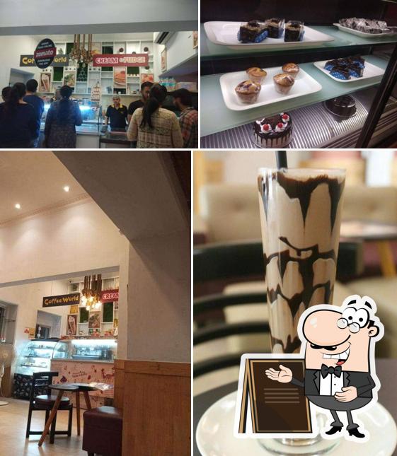 The exterior of Coffee World