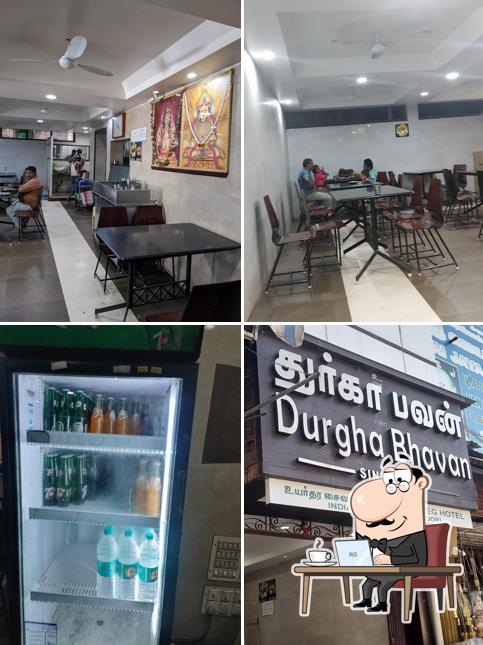 The interior of Durgha Bhavan துர்கா பவன்