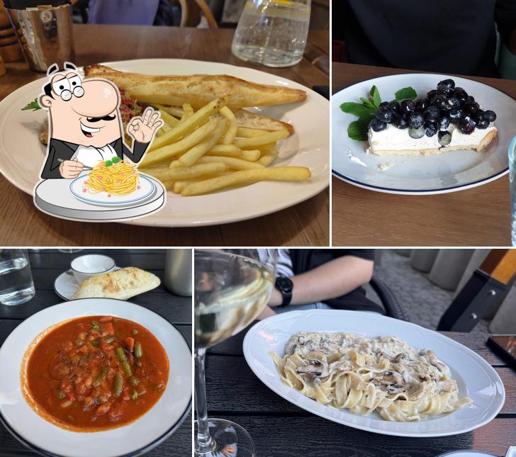 Spaghetti à la carbonara à Pane E Vino