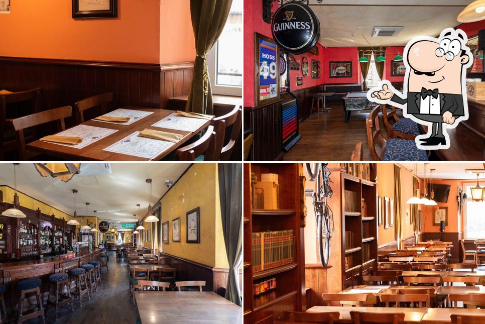 Dai un'occhiata agli interni di Trinity Irish Pub