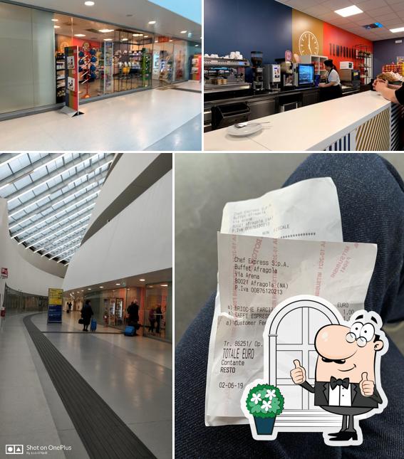 Gli esterni di Temporary Bar - Afragola Stazione