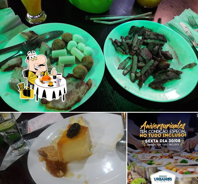 Comida em Restaurante Urbano's