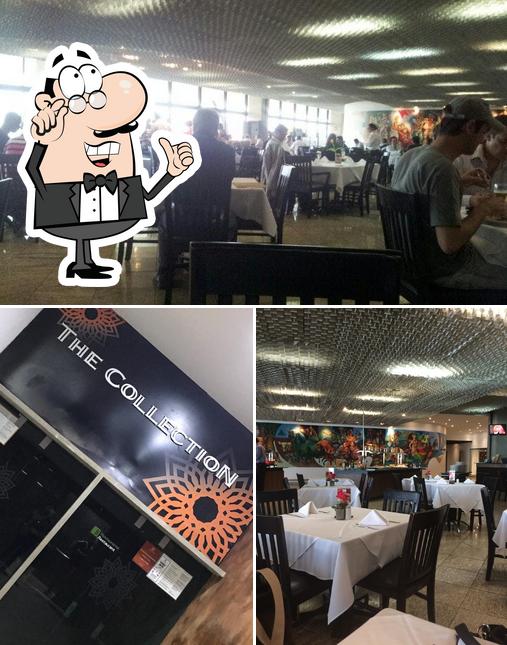 O interior do The Collection