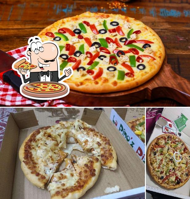 Get pizza at La Pino'z Pizza