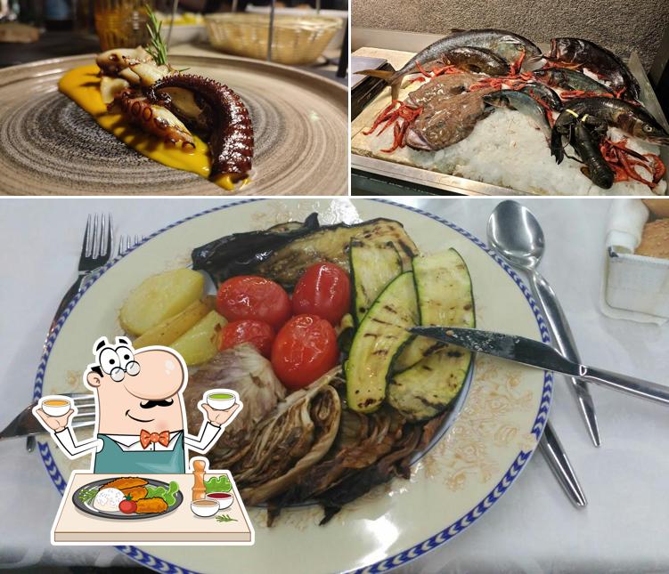 Cibo al Ristorante Corte dei Biscari