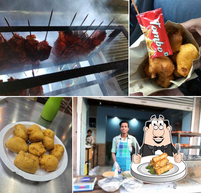 Spring rolls at Paneer Corner