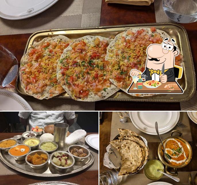 Food at Punjab Grill Forum Rex Walk