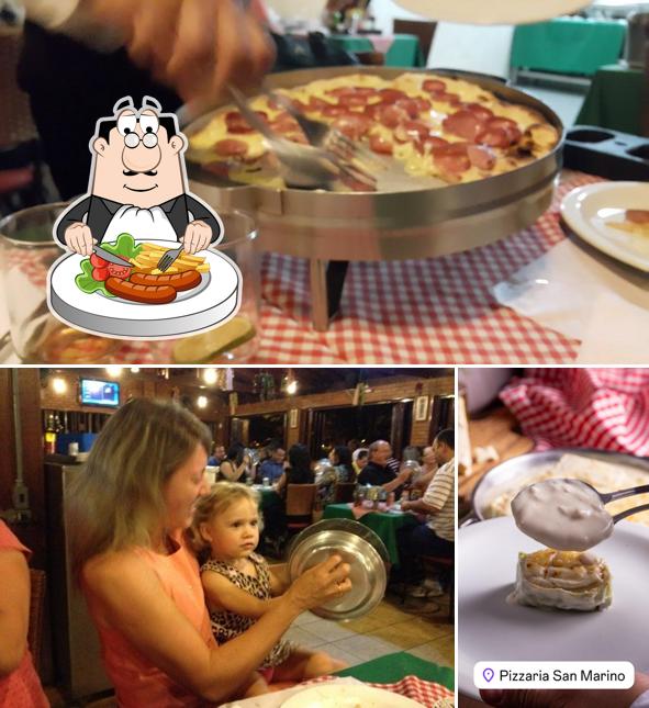 Comida em San Marino Restaurante e Pizzaria Restaurante na Asa Sul Delivery