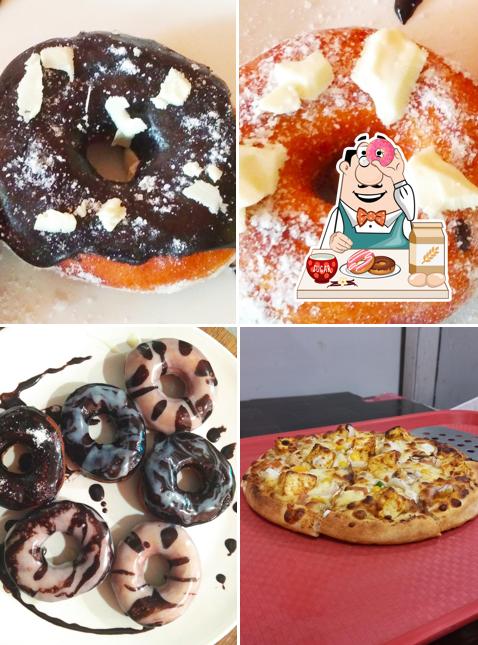 Pizza King provides a selection of sweet dishes