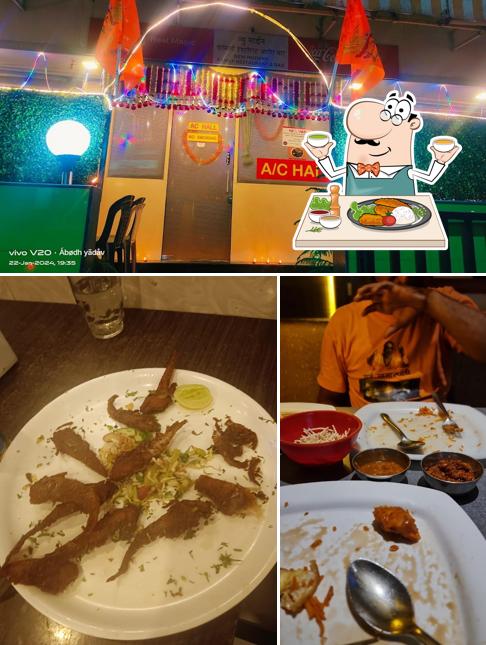 The restaurant's food and interior