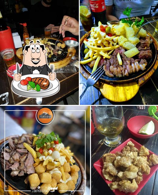 Bife em Yuri's bar