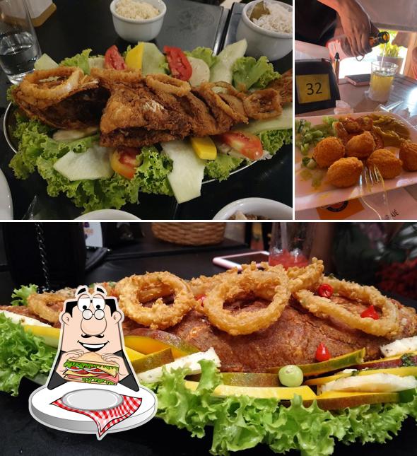 Clube sanduíches em Caranguejo de Vilas