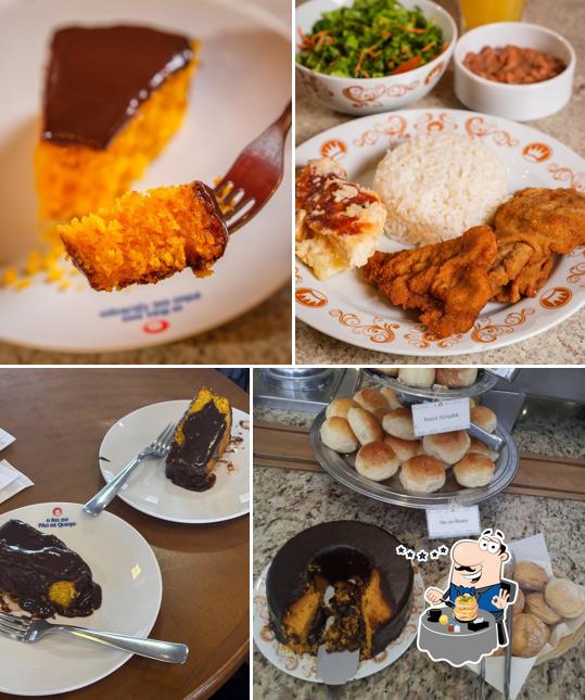 Platos en O Rei do Pão de Queijo