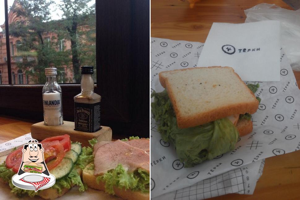 Sélectionnez un sandwich à Hookah Bar Terki