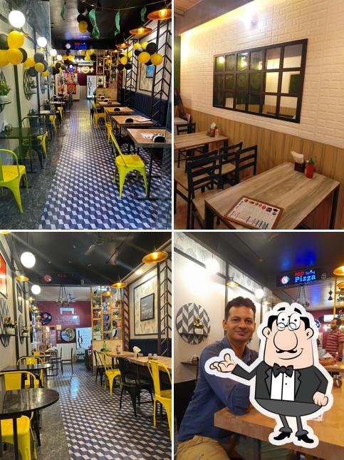 Check out how Red Spring Pizza looks inside