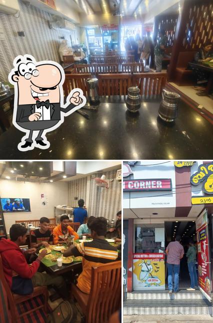 Take a seat at one of the tables at The Sain Food Court