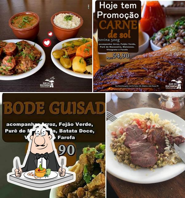 Comida em Restaurante Bar da Buchada