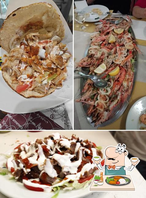 Cibo al Pizzeria Il Granchio