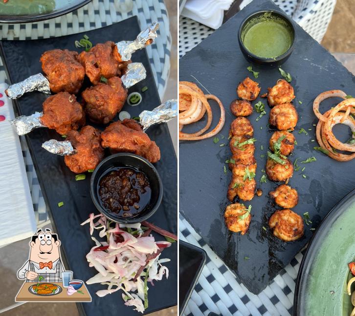 Chicken wings at Sip and Fly Goa