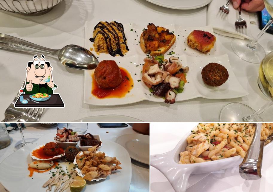 Platti al Trattoria Al Faro