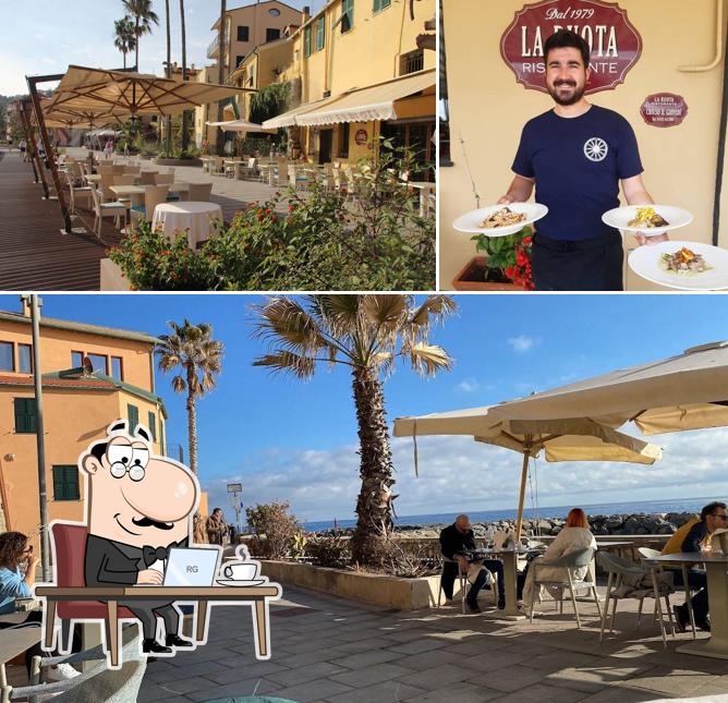 Siediti a un tavolo di Ristorante La Ruota