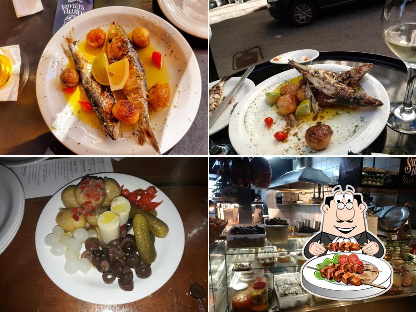 Platos en A Ostra Bêbada