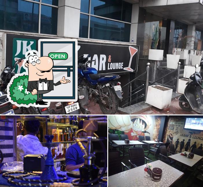 Check out how J K bar & Restaurant - Best Bar in Agra/Hookah Lounge in Agra/Lounge & Bar in Agra looks outside