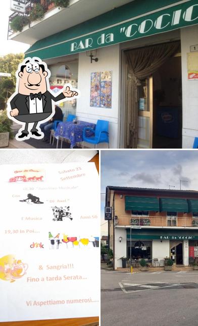 Gli interni di Bar DA Cocio