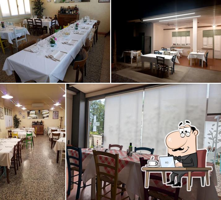 Gli interni di La ciminiera