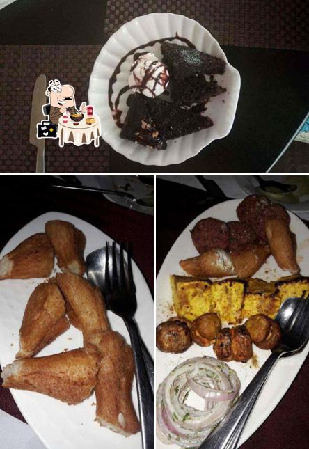 Food at Aasma Revolving Restaurant