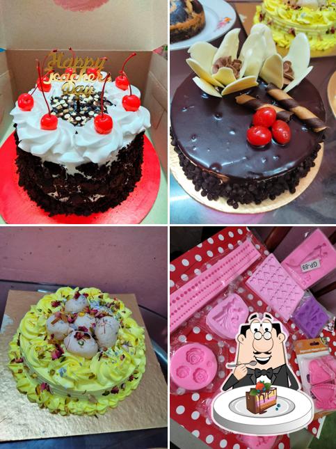 Chocolate cake at Minakshi Cake Shop& classes