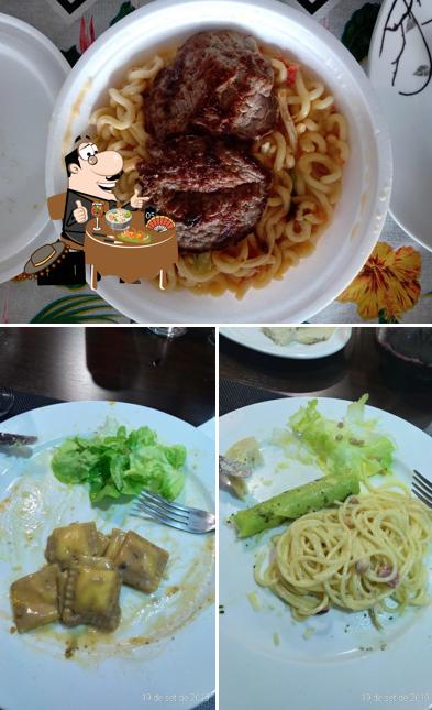 Platos en Trattoria Pastine