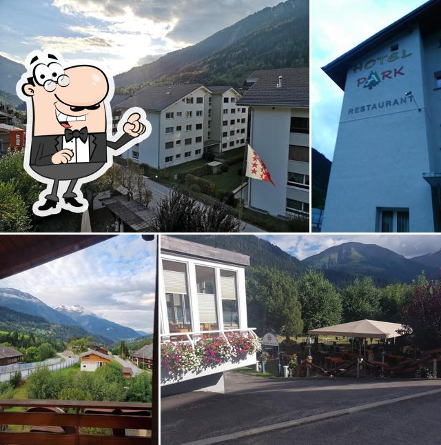 Gli esterni di Hotel Park