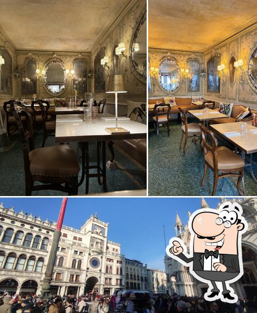 La immagine della interni e cibo di Quadrino bistro