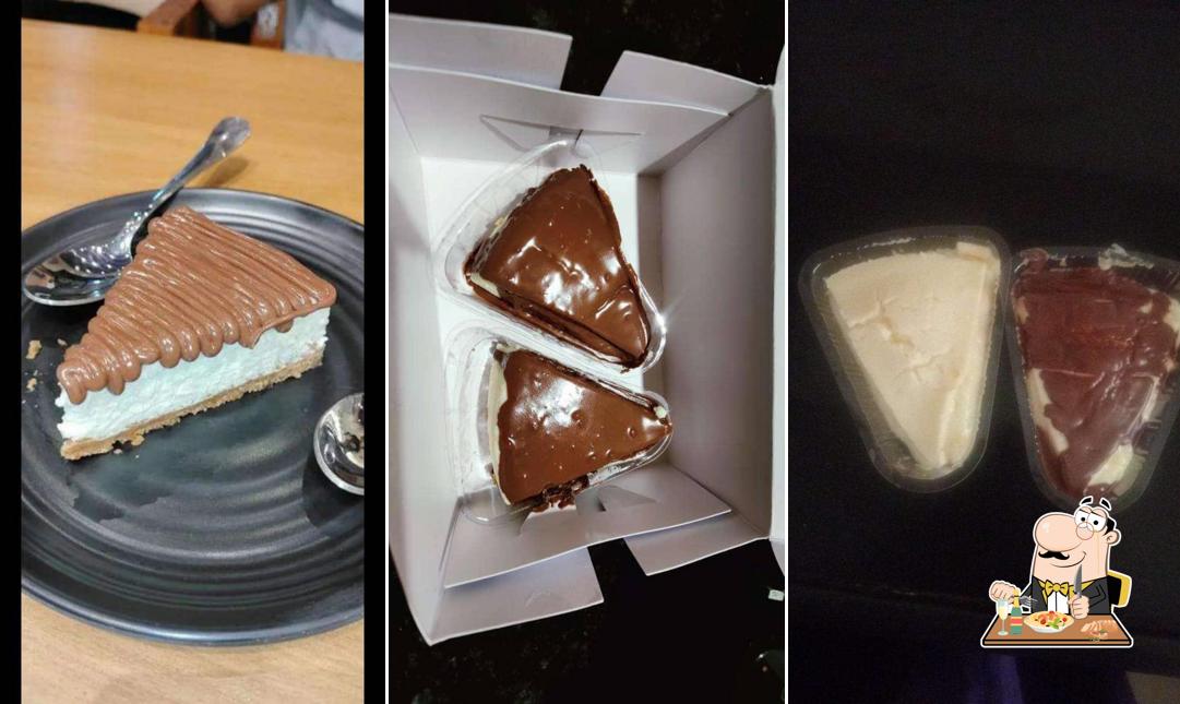 Chocolate mousse at Symposia Bakery