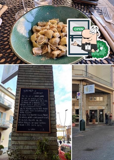 Questa è la immagine che presenta la esterno e cibo di I Malpensanti - Piccolo Ristoro Collettivo