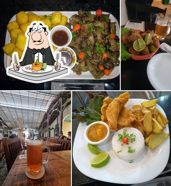 Comida em Democrático Bar e Café