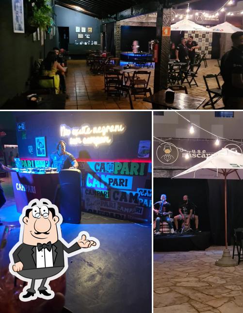 O interior do The Stones Pub