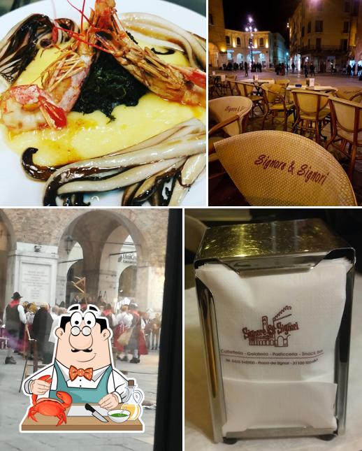 Commandez des fruits de mer à Signore e Signori