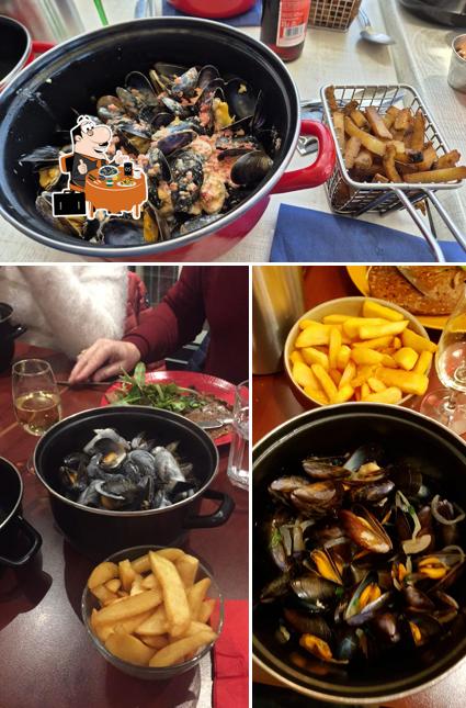 Moules à Crêperie la Source - Tharon Plage